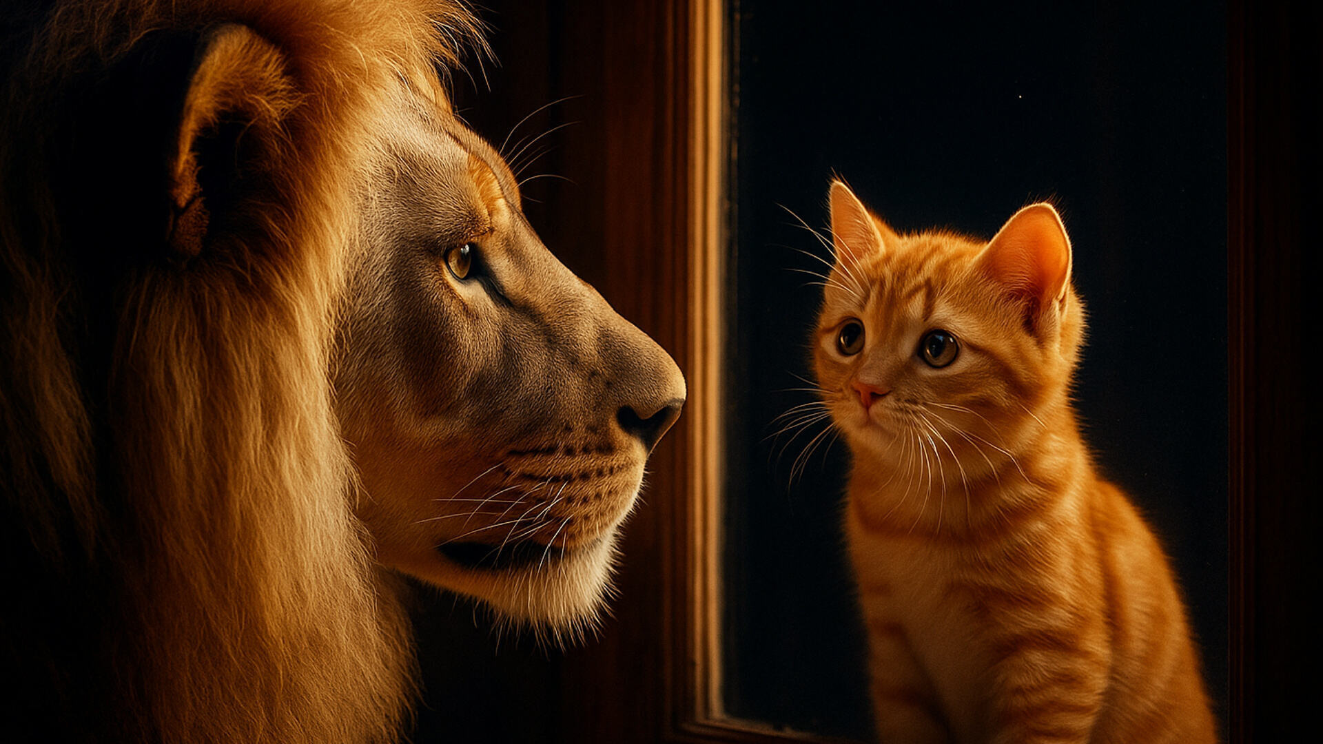 Conceptual image representing the balance between strength and humility in personal growth.