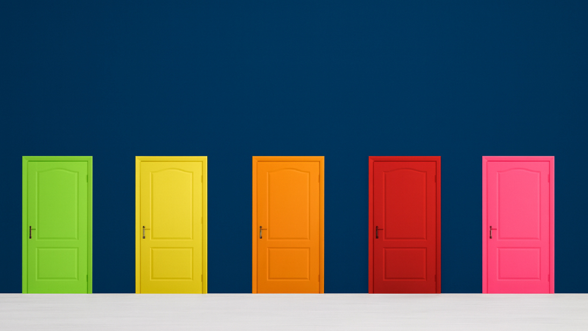 Conceptual image representing decision making and the overwhelming nature of too many choices.