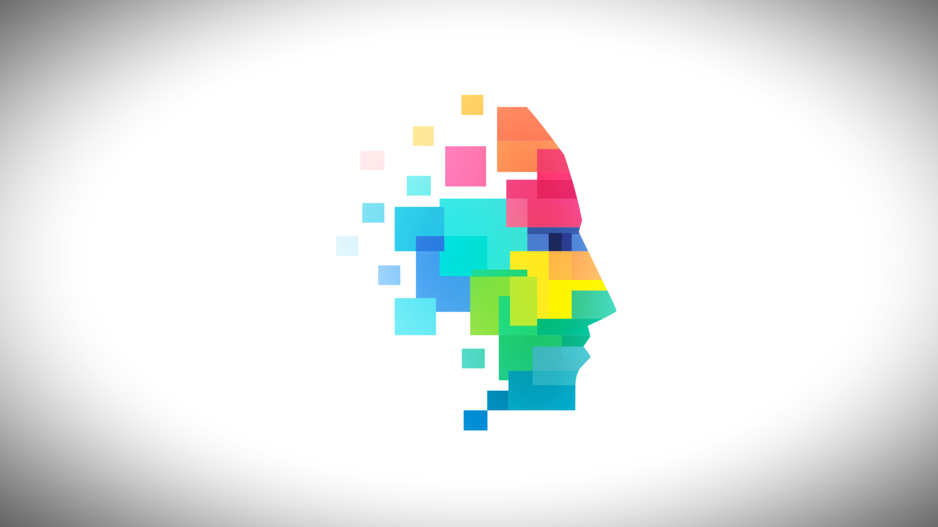 Conceptual image illustrating collaboration between artificial intelligence and full-time employees in the workplace.